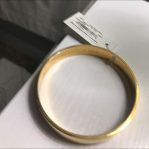 Kate Spade As Good as Gold Idiom Bangle Bracelet